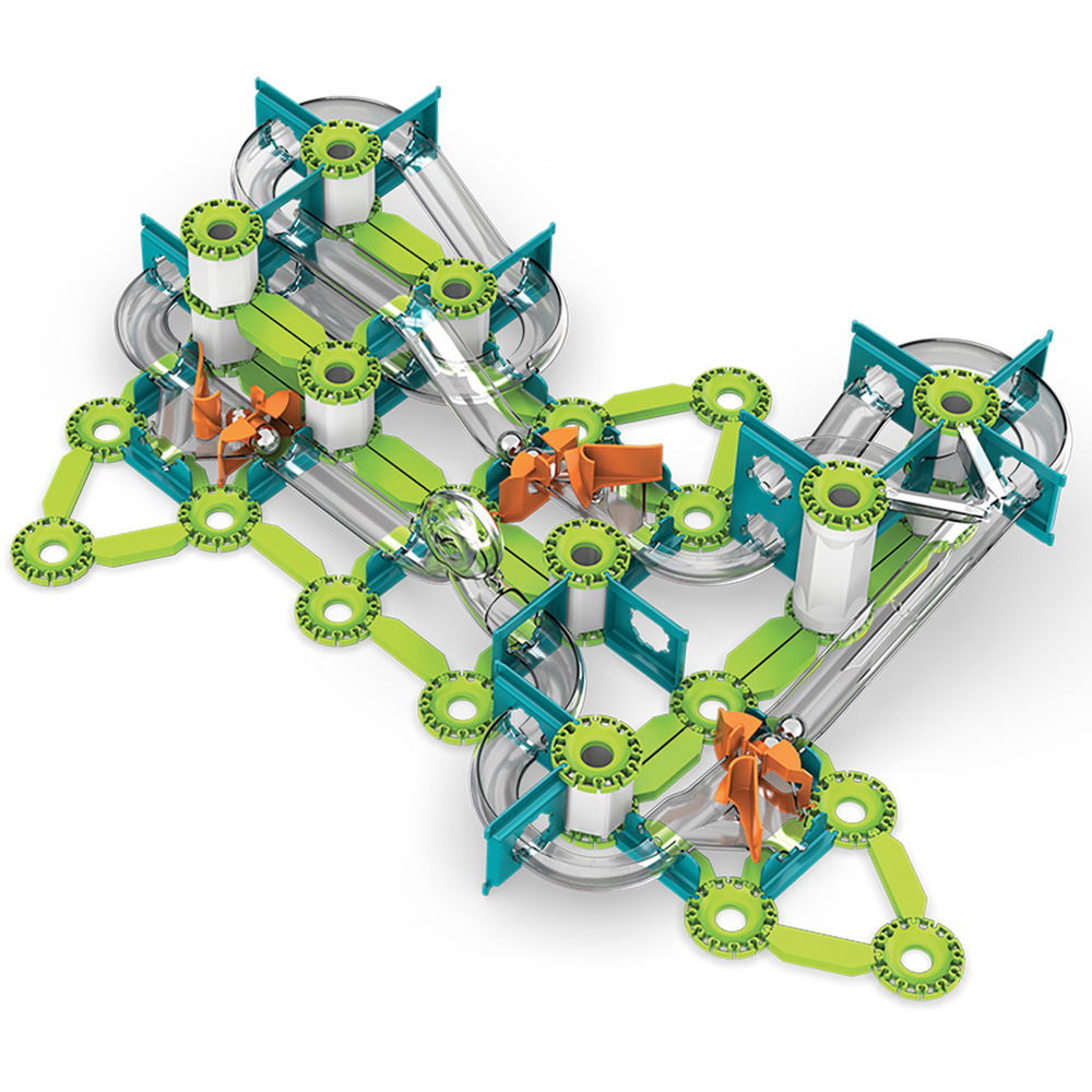 Geomag Mechanics Gravity Recycled Loops and Turns Set 130 Piece Image 2