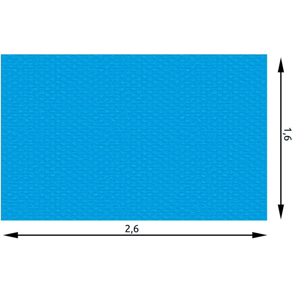 tectake Blue Rectangular Pool Cover 260 x 160cm Image 5