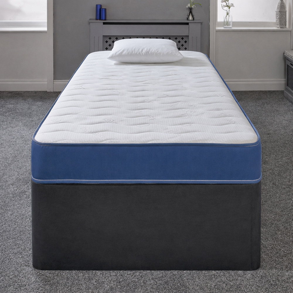 Extreme Comfort BlueVanta Shorty Memory Foam and Open Coil Spring Hybrid Mattress Image 4