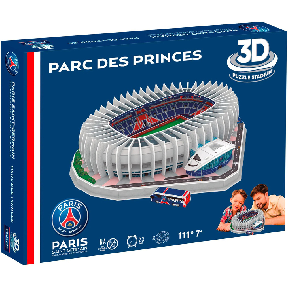 Banbo PSG Parc des Princes Stadium 3D Puzzle Image 2