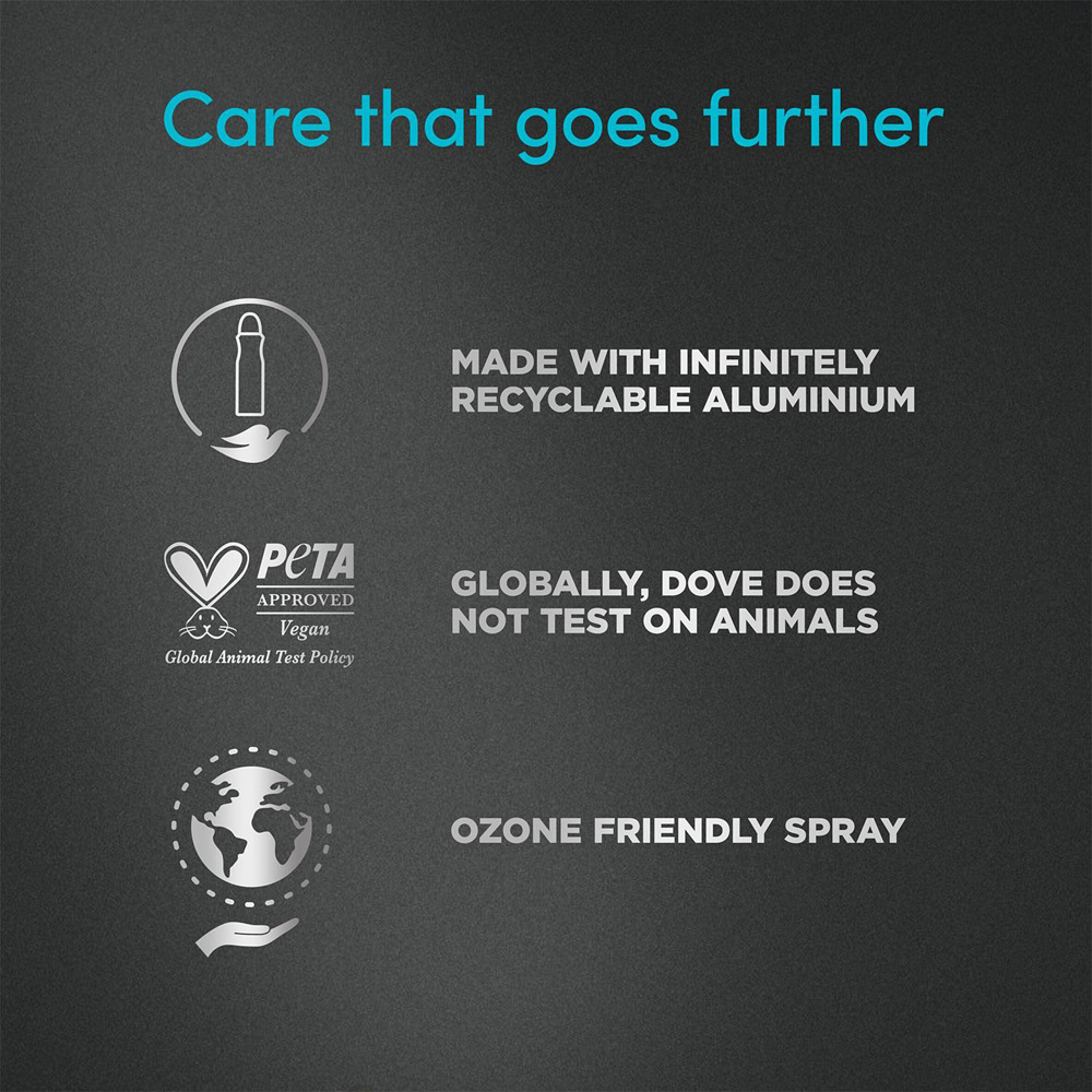 Dove Men+Care Advanced XXL Antiperspirant Aerosol Deo Clean Comfort 300ml 6 Pack Image 6