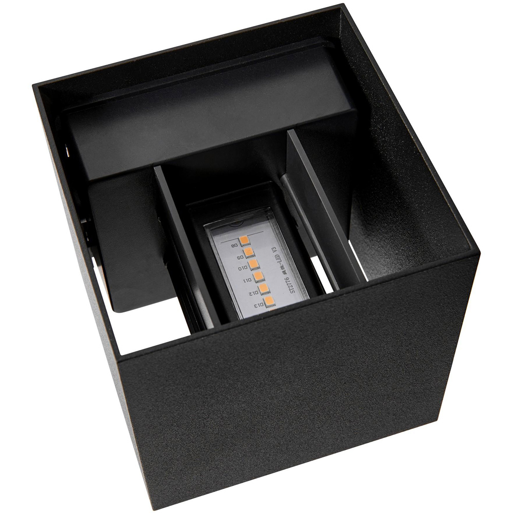 Nordlux Milda Kubi Black Outdoor Wall Light Image 4