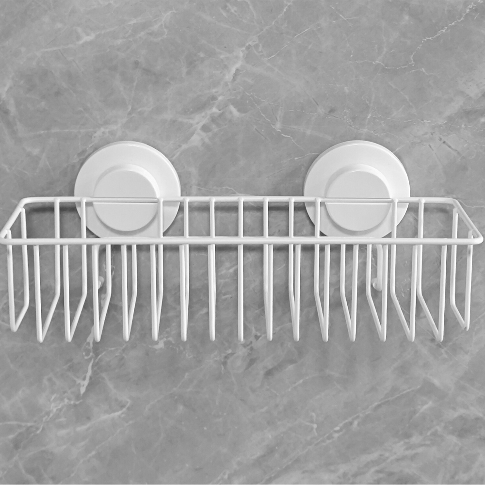Torino Bathroom Basket White Image 2