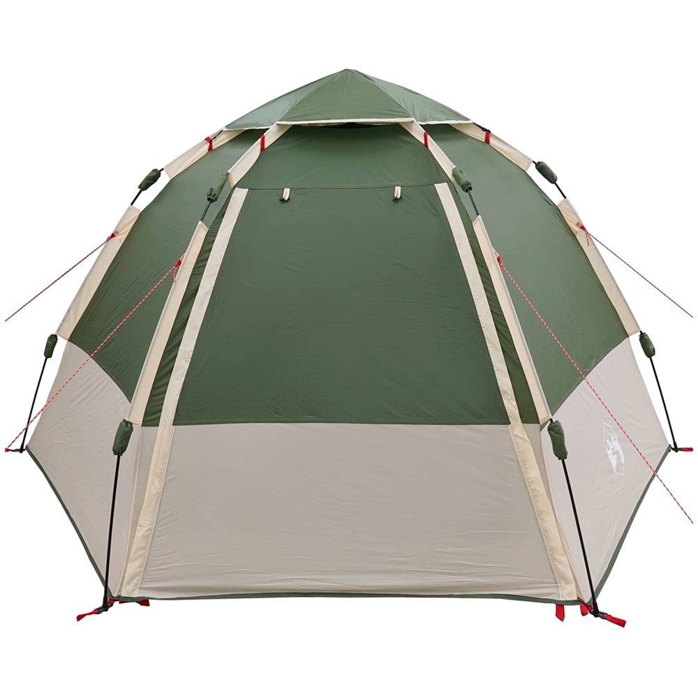 vidaXL 4 Person Instant Tent Green Image 5