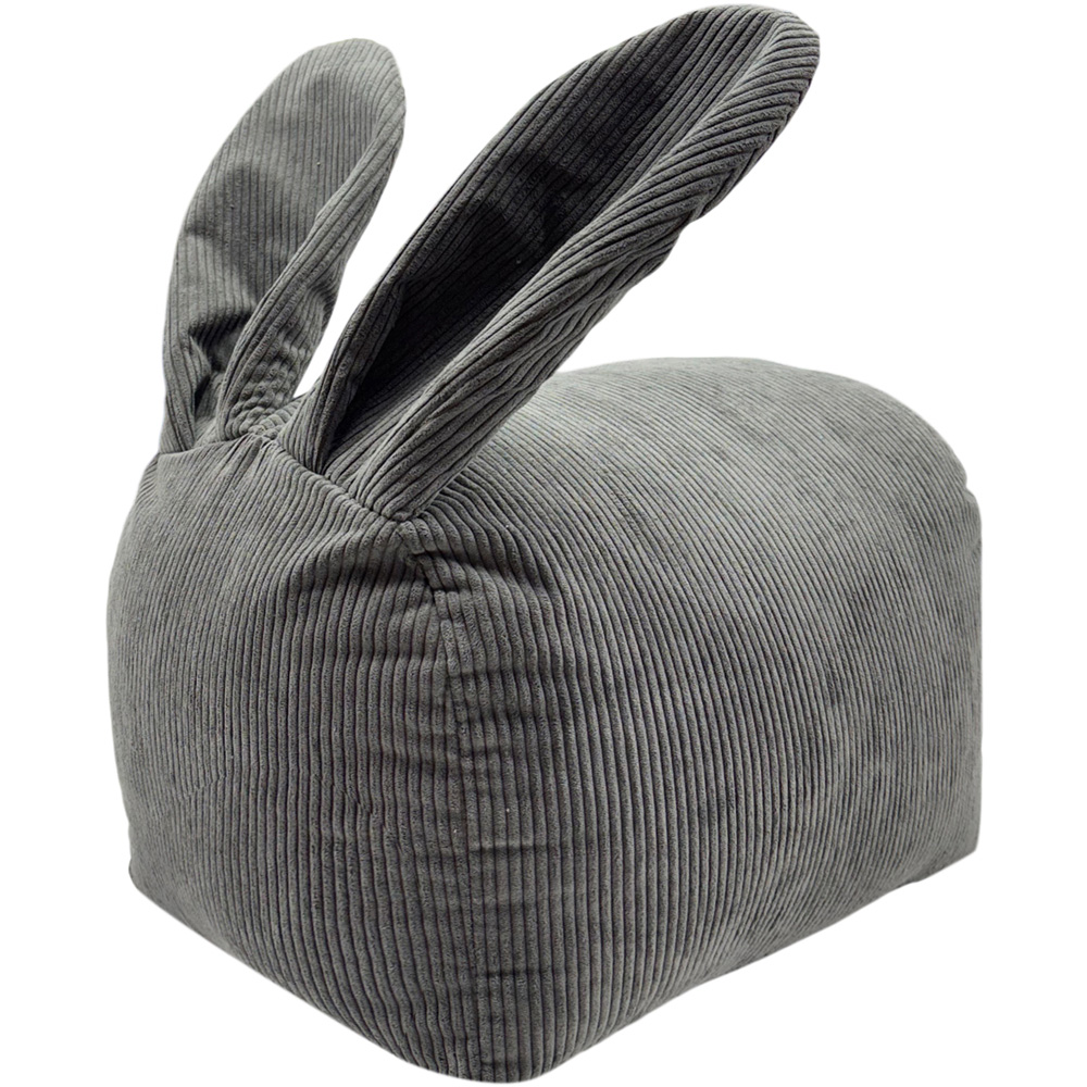 Kaikoo Bunny Seat Round Ear Cordgrey Image 2