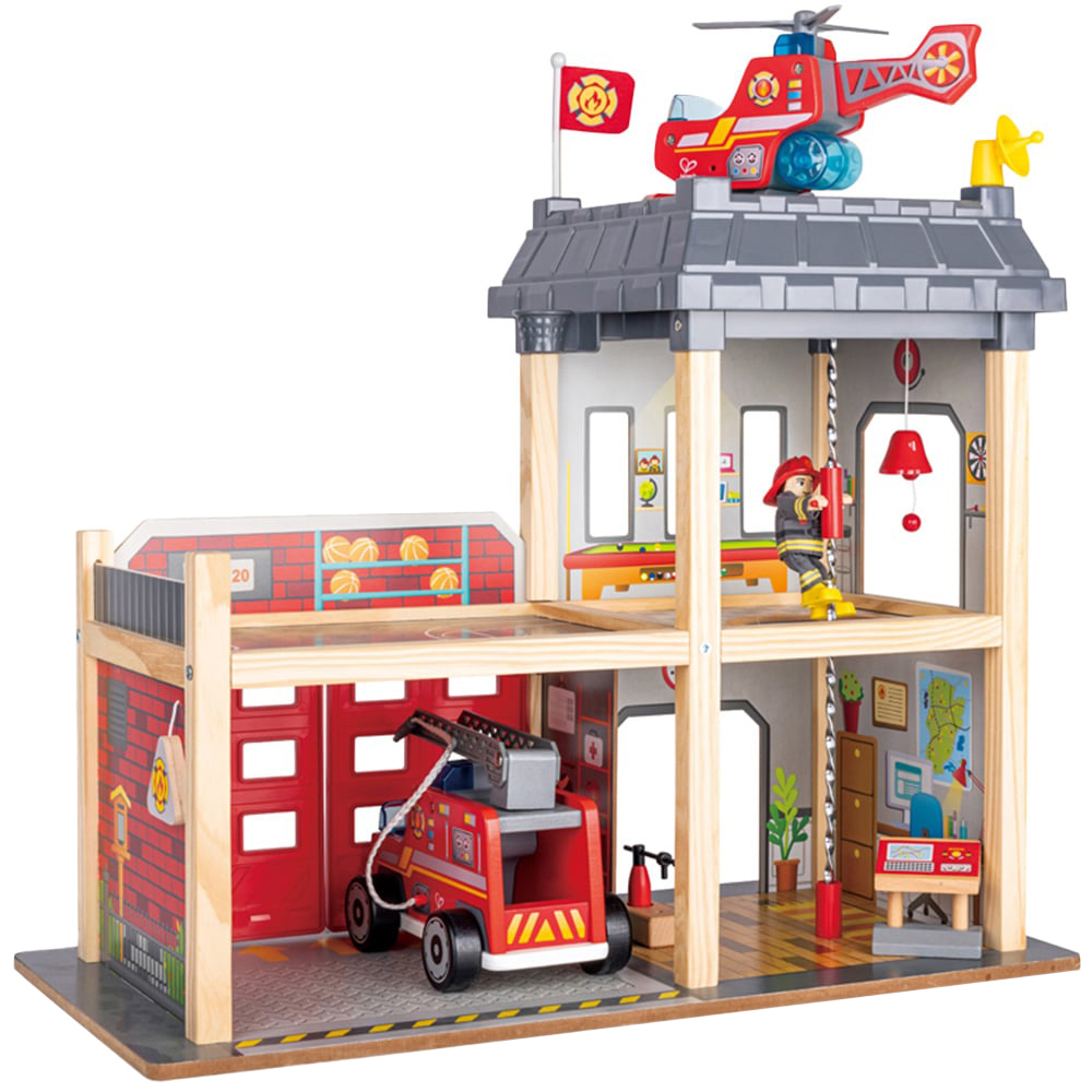 Hape Fire Station Play Set Image 1