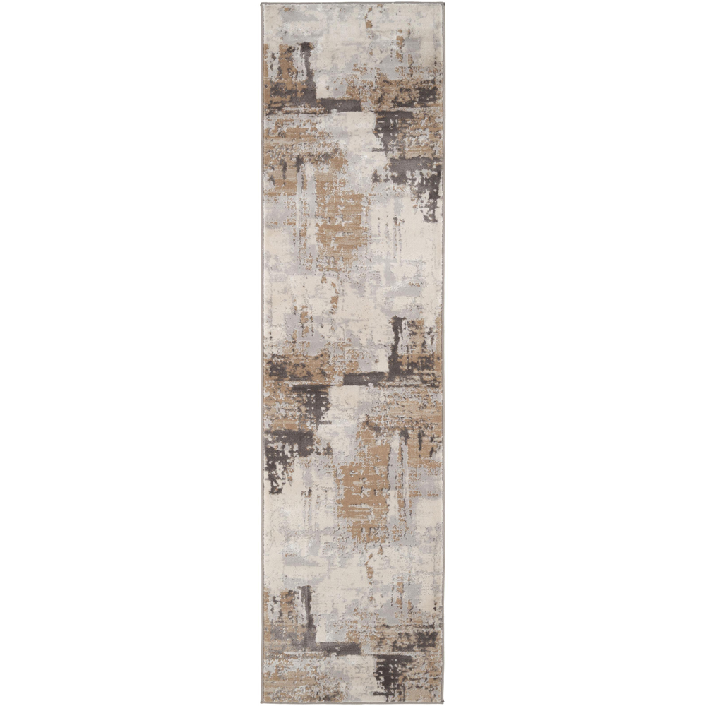 Kukoon Hatton Grace Beige Distressed Rug 60 x 240cm Image 2