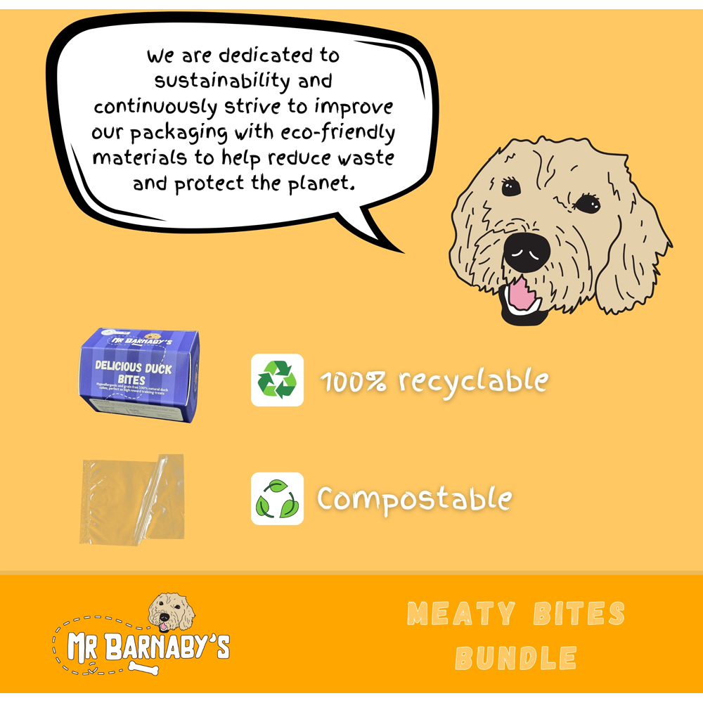 Mr Barnaby's Meaty Bites Dog Treats Bundle 5 Pack Image 7