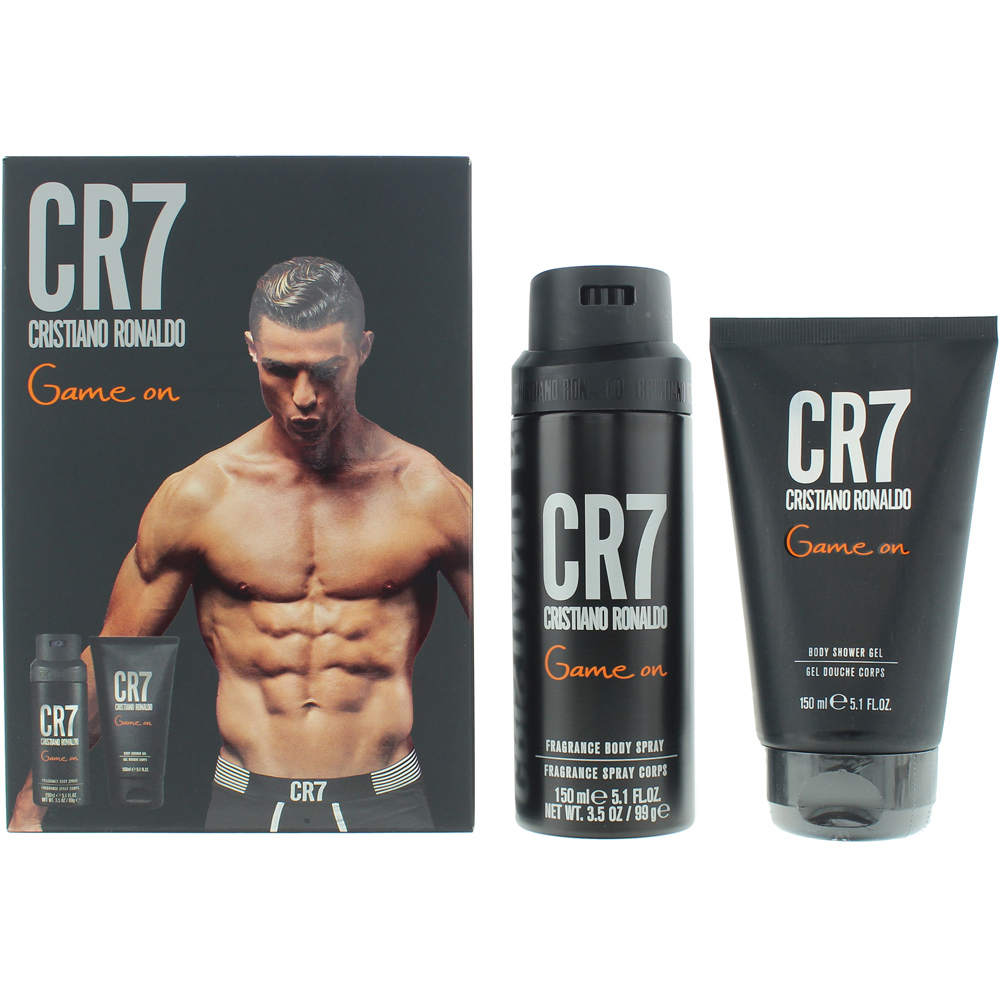 Cristiano Ronaldo Cr7 Game On 150ml Body Spray Gift Set Image 1