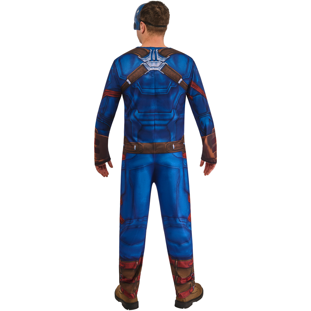 Marvel Classic Captain America Adult Costume Small Image 2