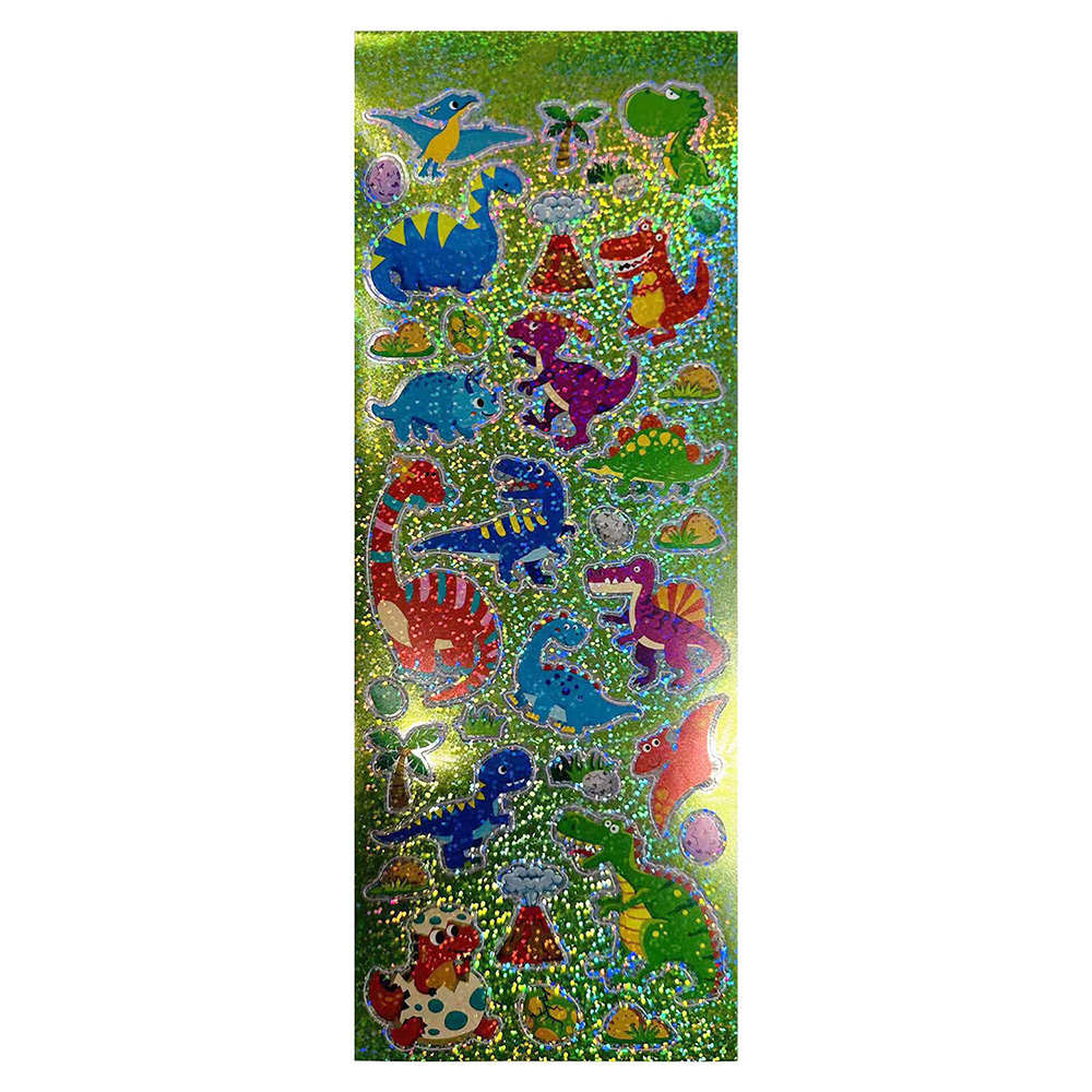 Crafty Club Glitter Stickers - Dinosaurs Image 2