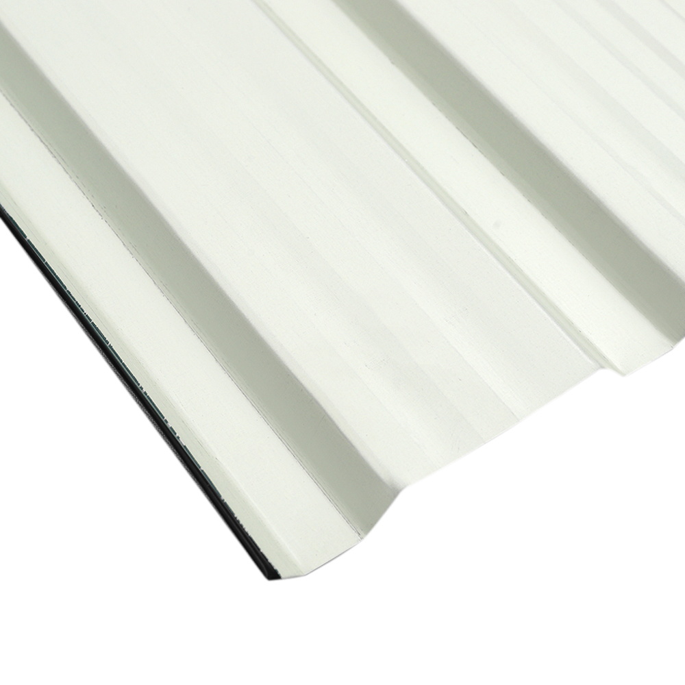 Living and Home 6 Piece Charcoal Zinc Steel Corrugated Pre Drilled Roof Panel 45 x 115cm Image 4