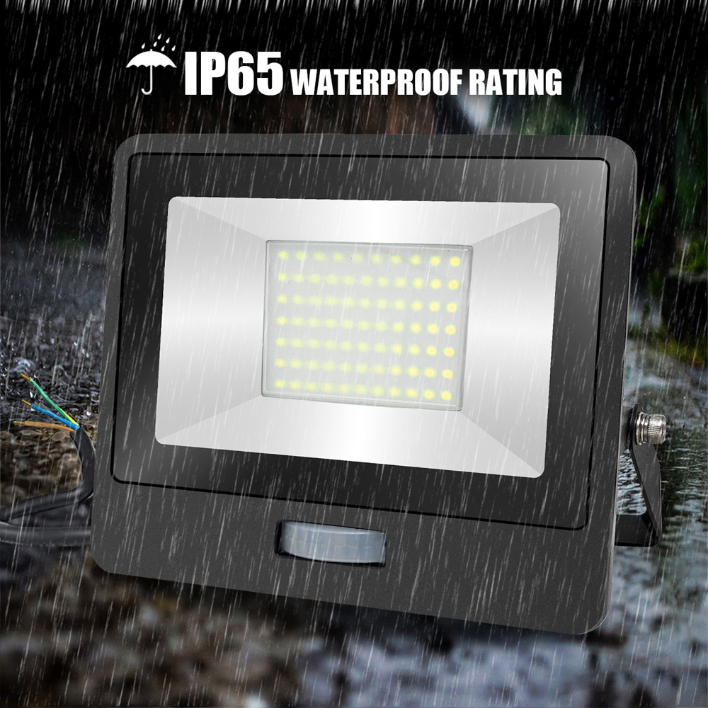 ExtraStar 50W LED Floodlight with PIR Motion Sensor Image 2