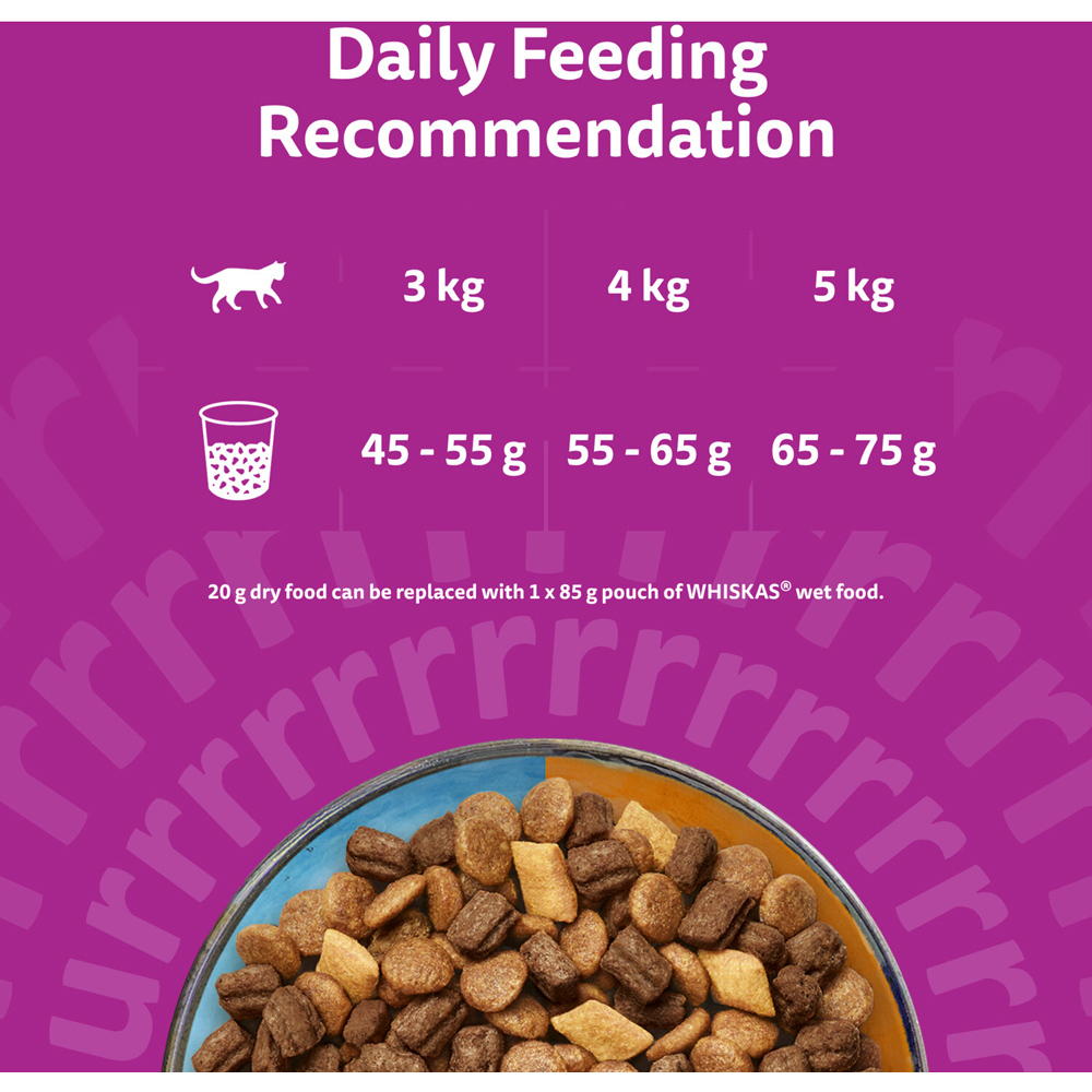 Whiskas 1 Plus Duo Surf and Turf Dry Cat Food Image 5