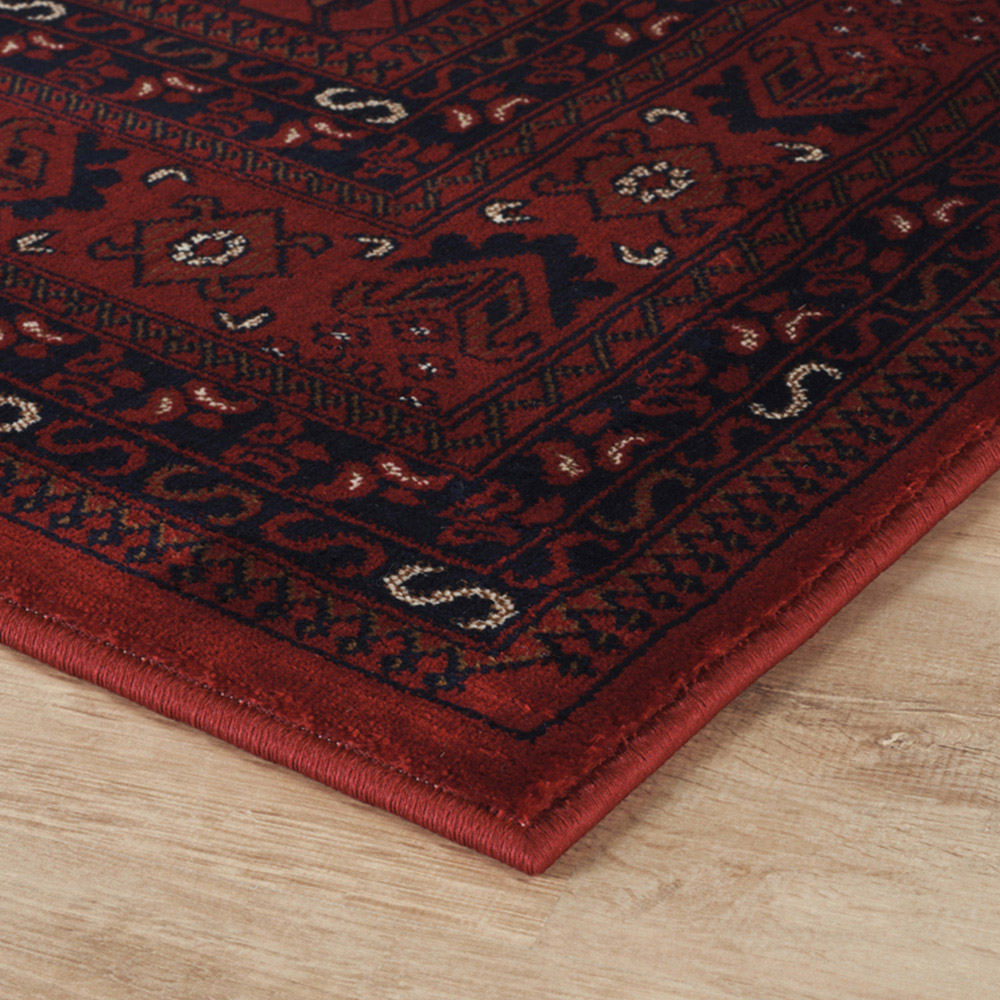 Desire Rugs Yasmin Red Traditional Bukhara Oriental Style Rug 80 x 150cm Image 4