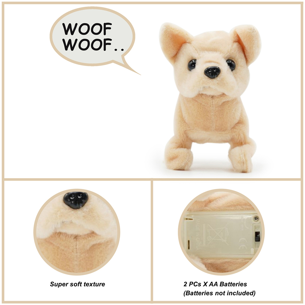 Pugs at Play Chili The Chihuahua Interactive Walking Dog Plush Soft Toy Image 7