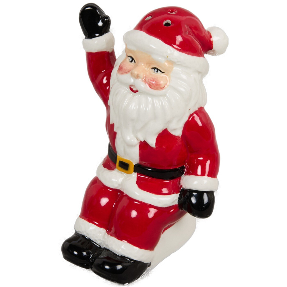 Santa Sleigh Salt and Pepper Shakers Set Image 5
