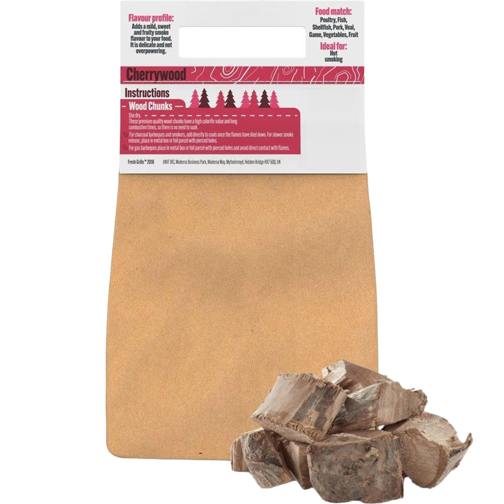 MonsterShop Cherrywood Wood Chips 3kg Image 2