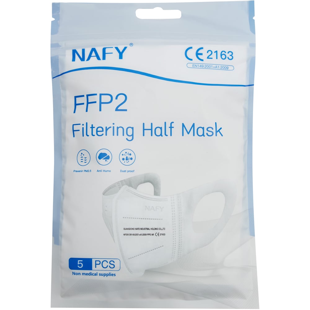 tectake Disposable Particle Filter Face Mask 500 Pack Image 6
