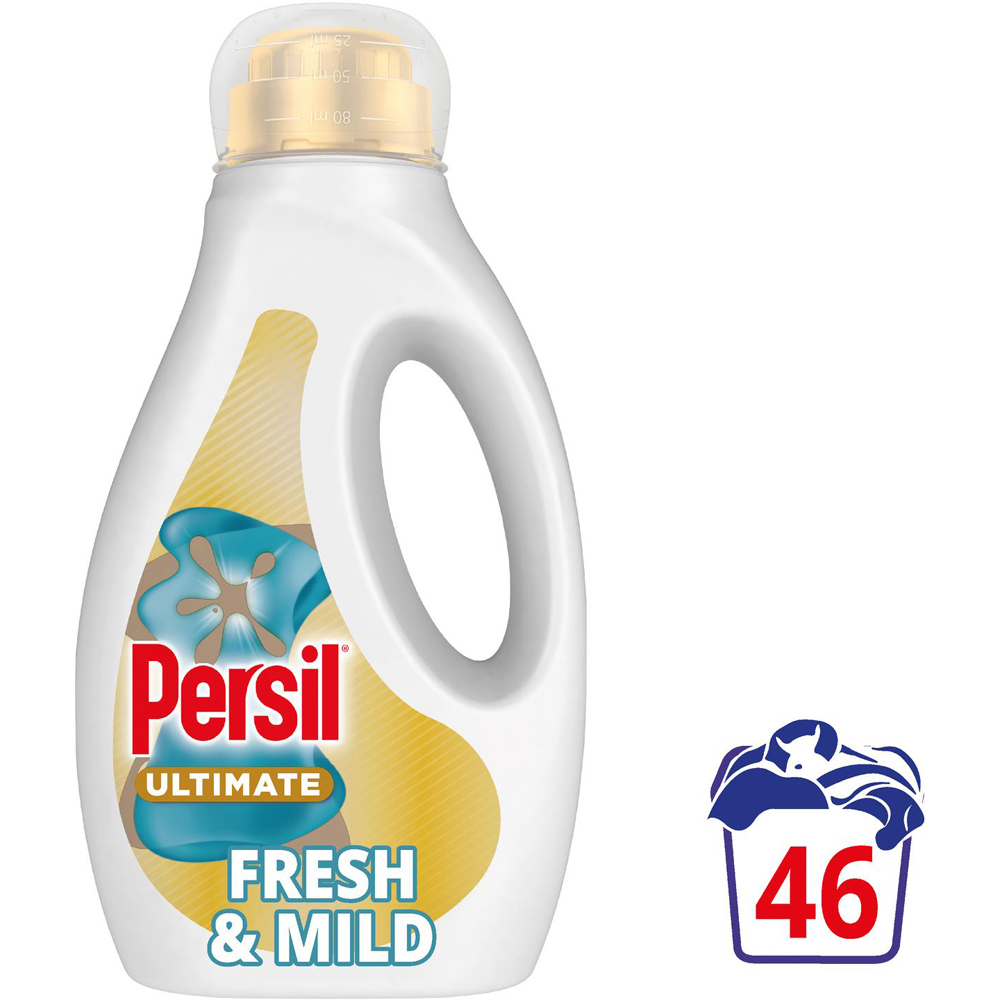 Persil Ultimate Fresh and Mild Liquid Detergent 46 Washes 1.242L 4 Pack Image 4