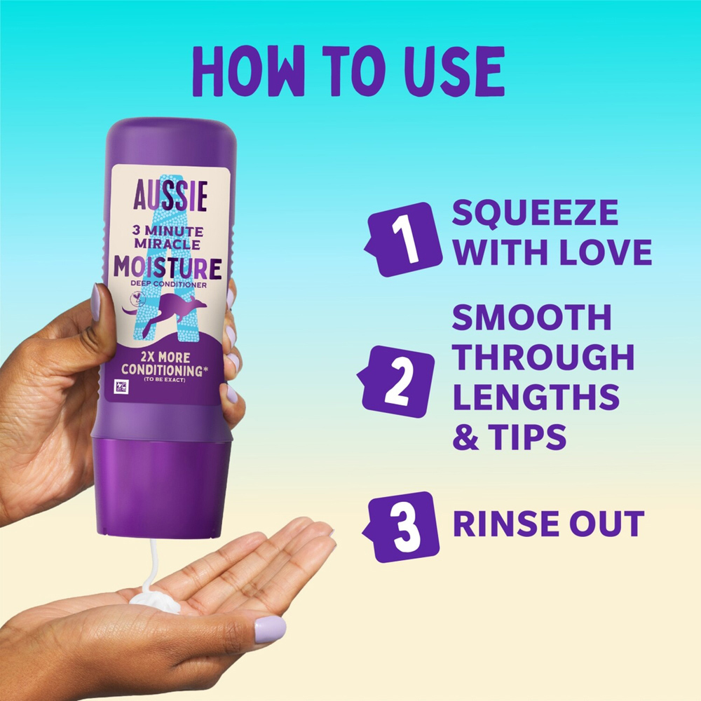 Aussie 3 Minute Miracle Moisture Deep Conditioner Image 3
