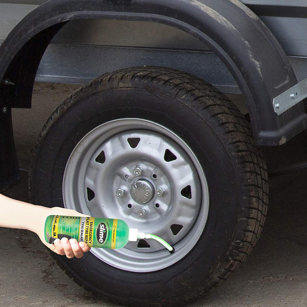 Slime Emergency Puncture Repair Flat Tyre Sealant 237ml 2 Pack Image 2