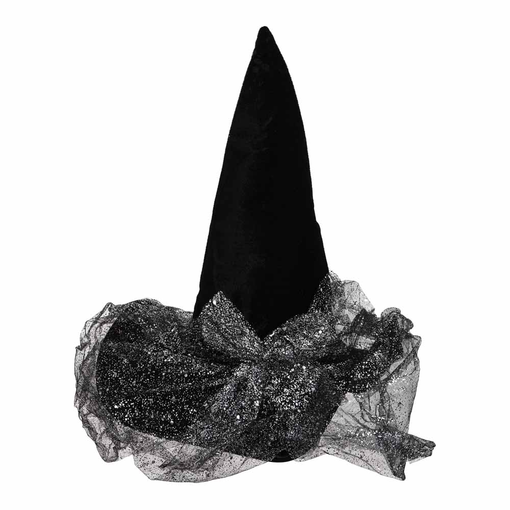 Wilko Glitter Spot Witch Hat Image