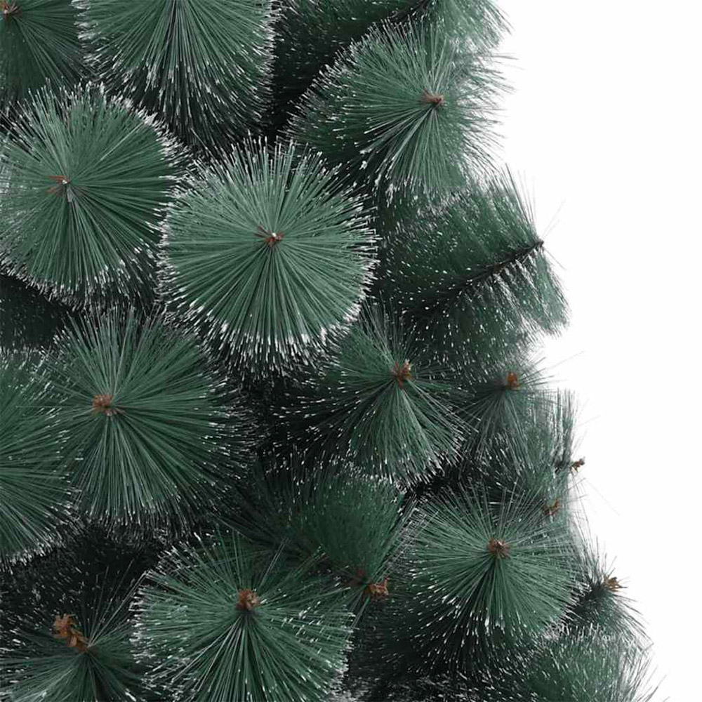 vidaXL Pre-Lit Green Artificial Christmas Tree 6ft Image 4