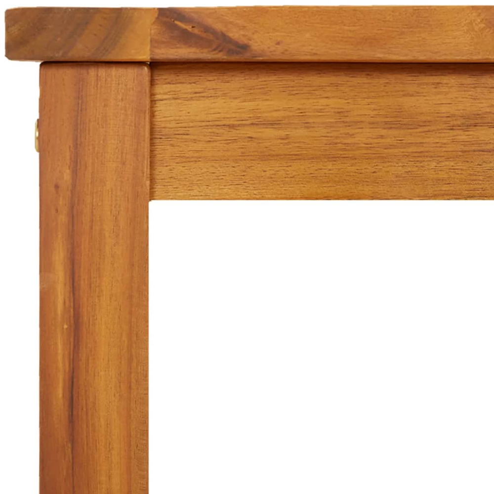 vidaXL Brown Solid Wood Acacia Garden Bench 80cm Image 6