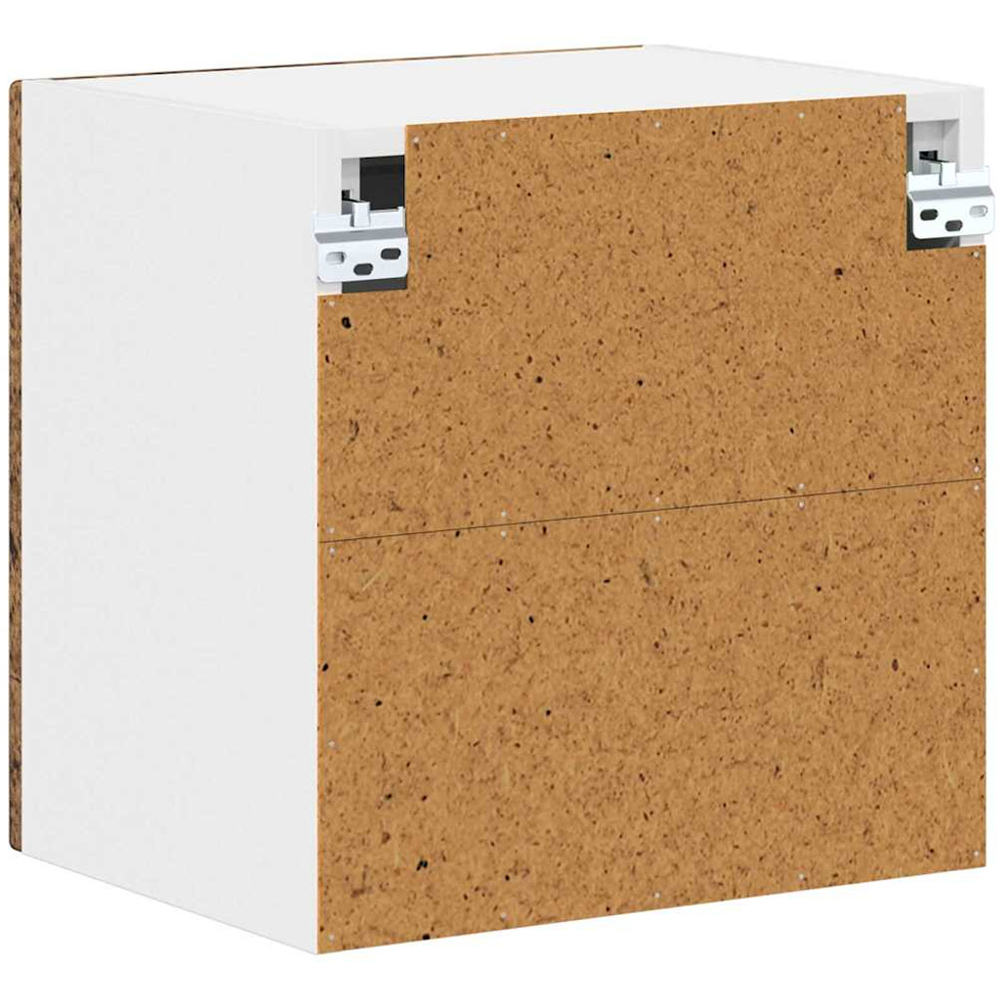 vidaXL Kalmar Single Door Old Wood Wall Mounted Square Kitchen Cabinet Image 8