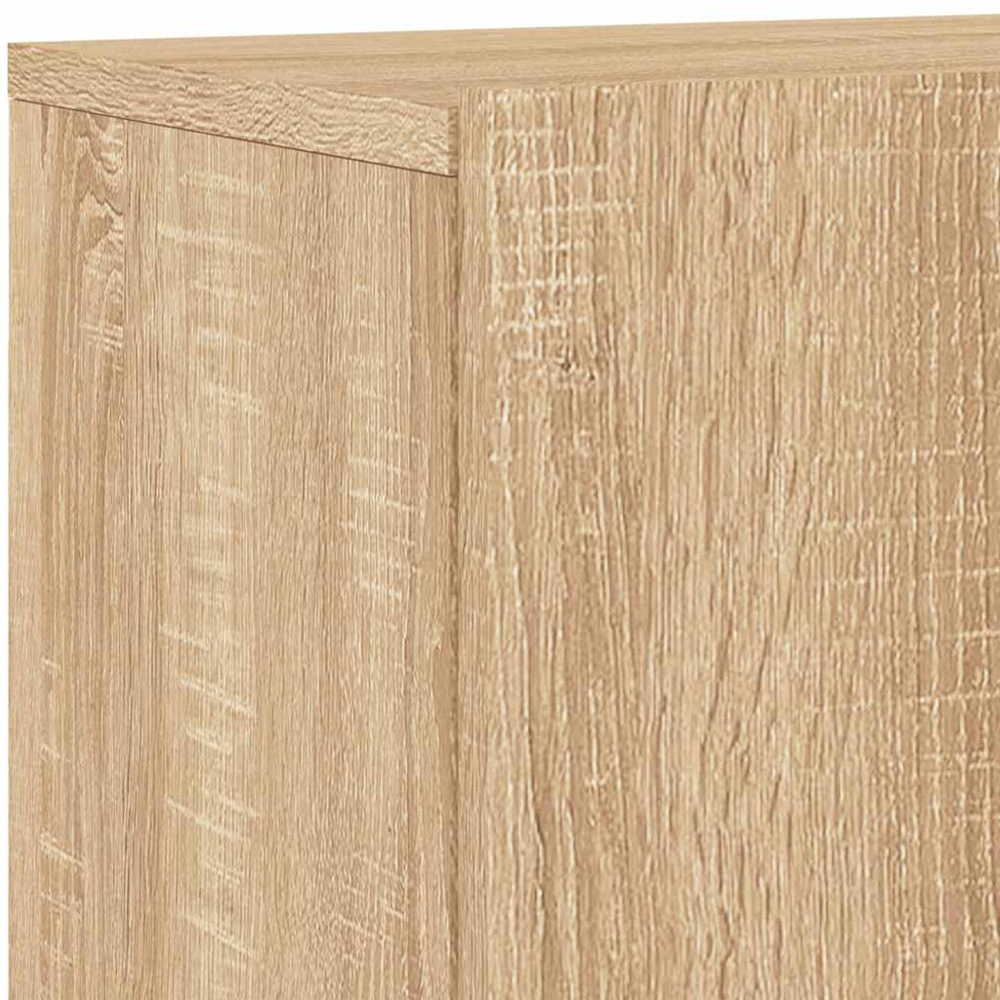vidaXL 2 Door Sonoma Oak Wall Mounted TV Cabinet Image 9