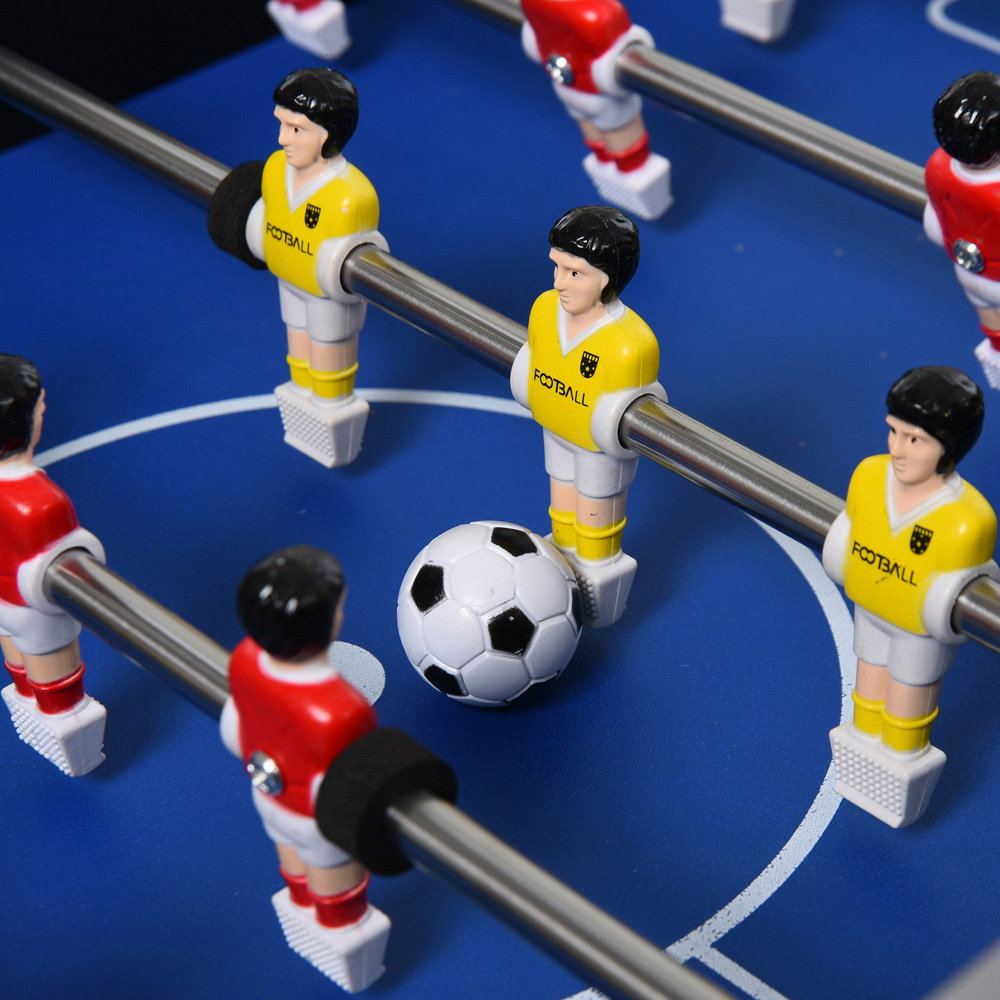 HOMCOM Portable Compact Indoor Competition Sized Foosball Table Image 3