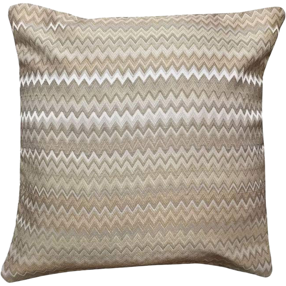 Serene Beige Boho Cushion Cover 43 x 43cm Image
