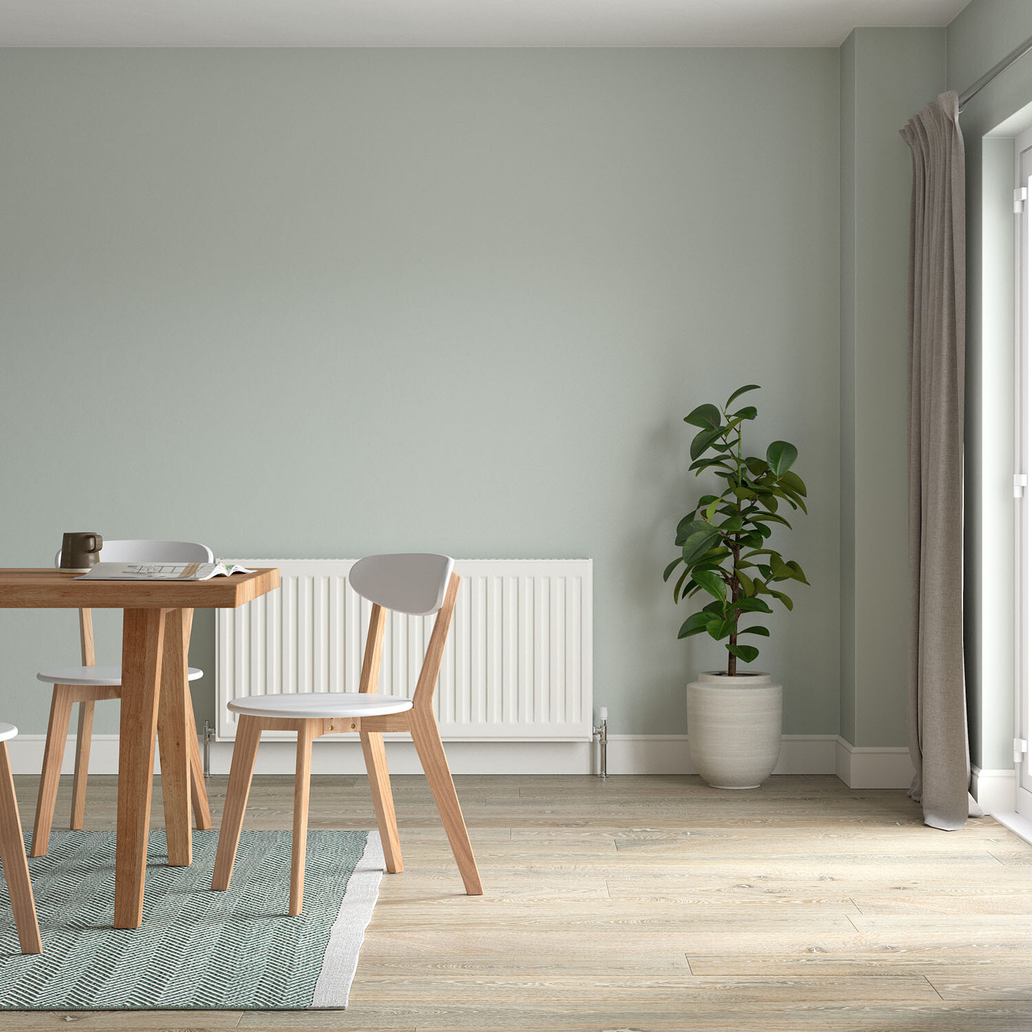 Dulux Walls and Ceilings Silk Emulsion Paint - Tranquil Dawn Image 3