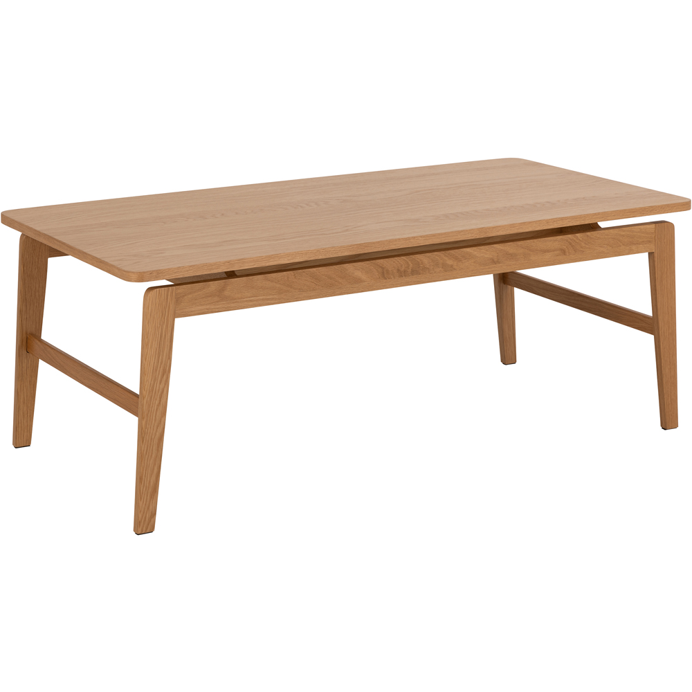Florence Essex Rectangular Oak Coffee Table Image 2