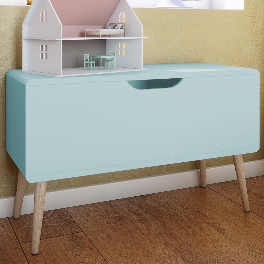 Florence Gaia Cool Mint Toy Storage Box Image 1