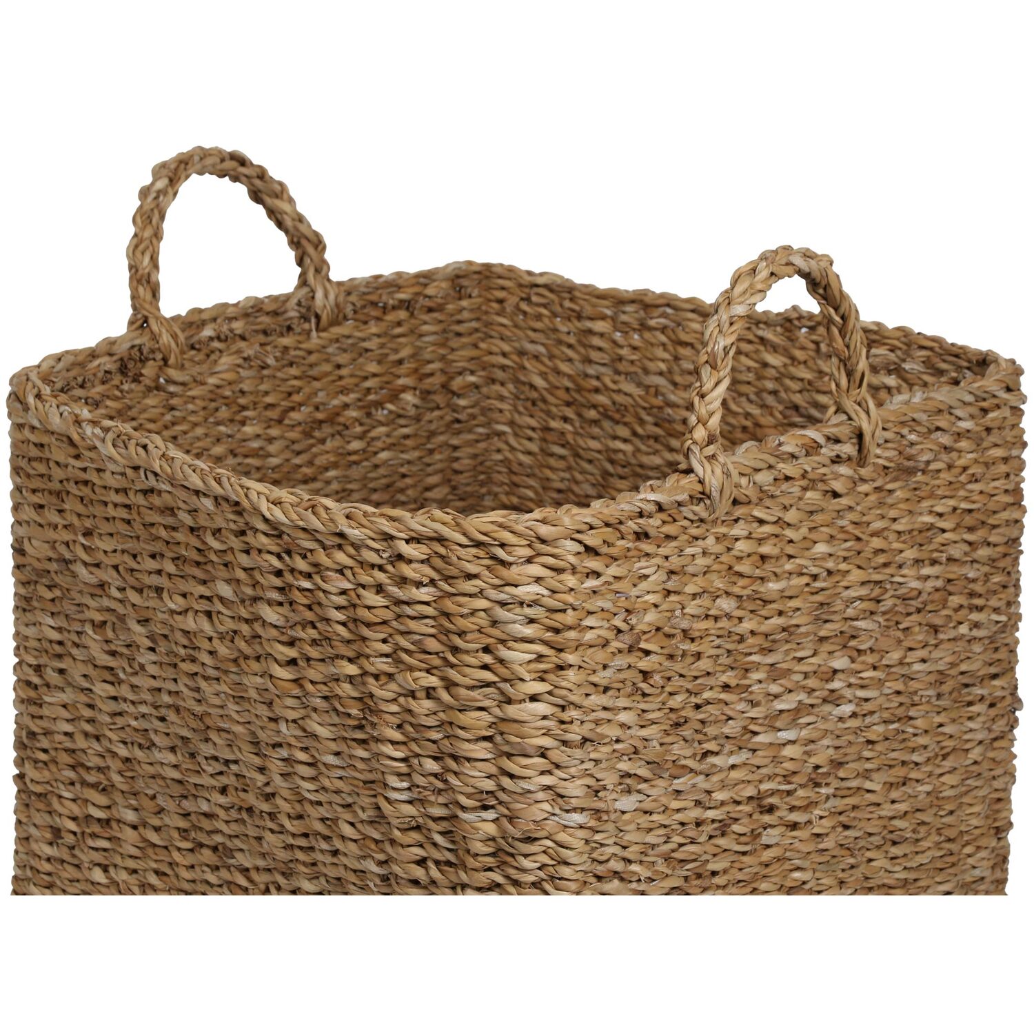 Brown Square Seagrass Basket 2 Pack Image 3