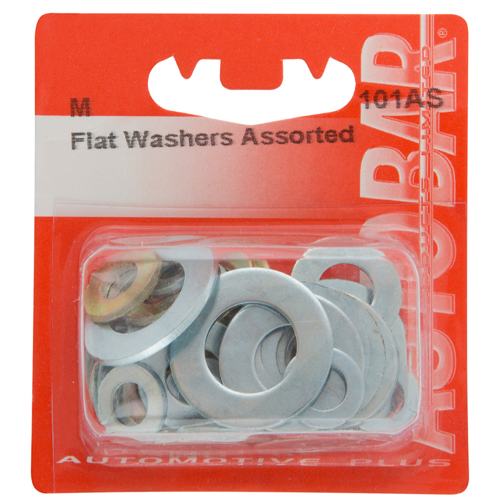 Autobar Assorted Flat Washer 40 Pack Image