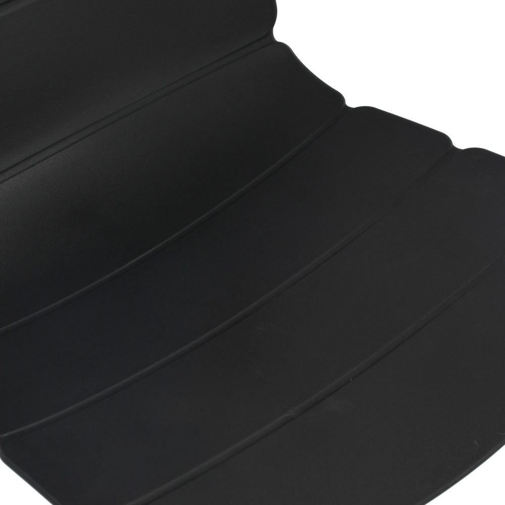 Core Products Bali Set of 2 Black Plastic Kitchen Chair Image 5