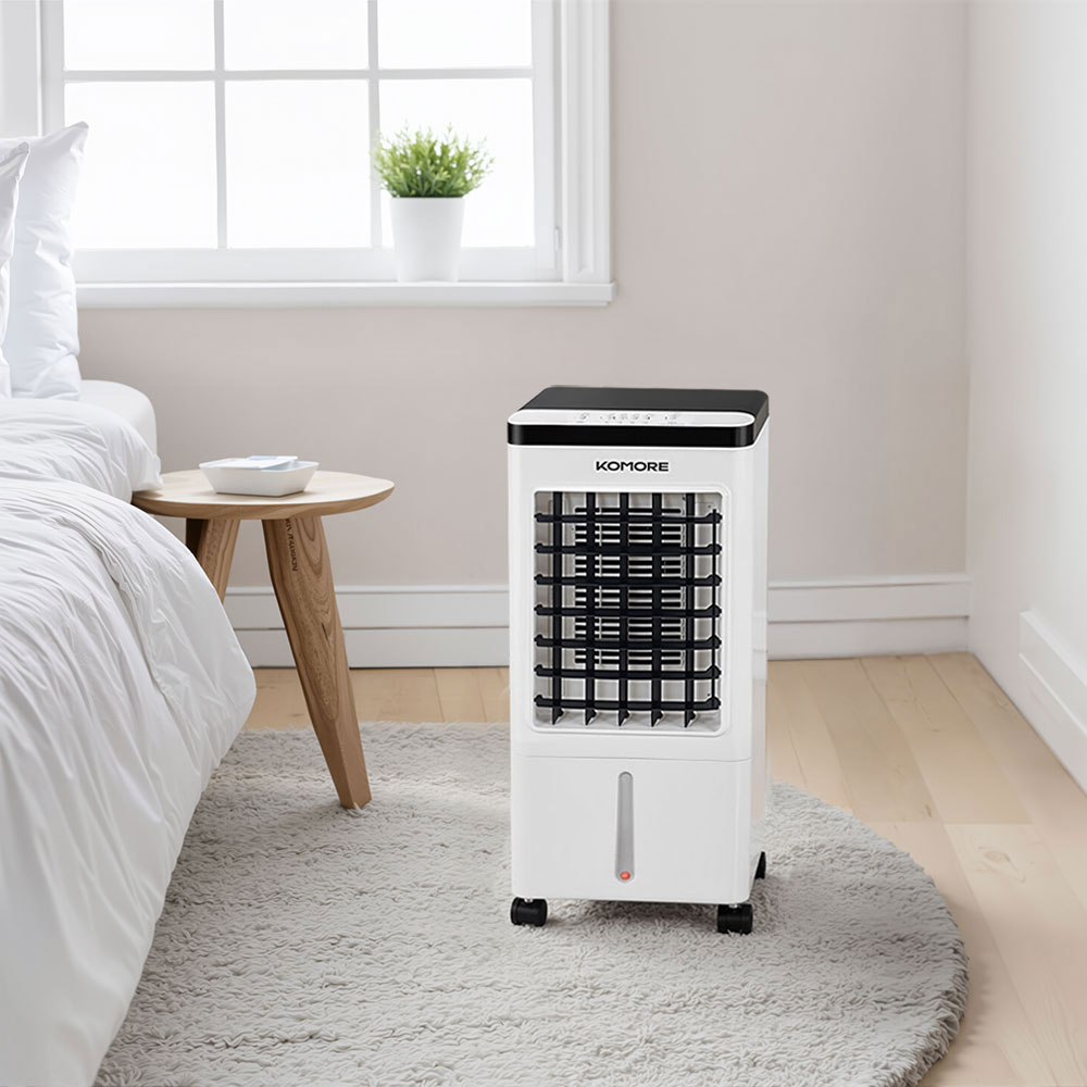 Komore 2 in 1 Evaporative Honeycomb Pad Cooling Air Cooler 6L Image 2
