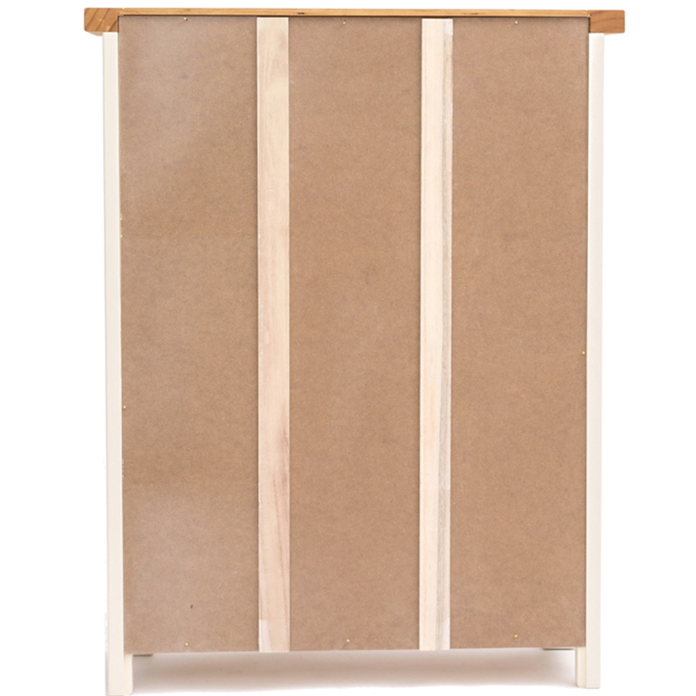 Trevi 3 Shelf Off White Bookcase Image 5
