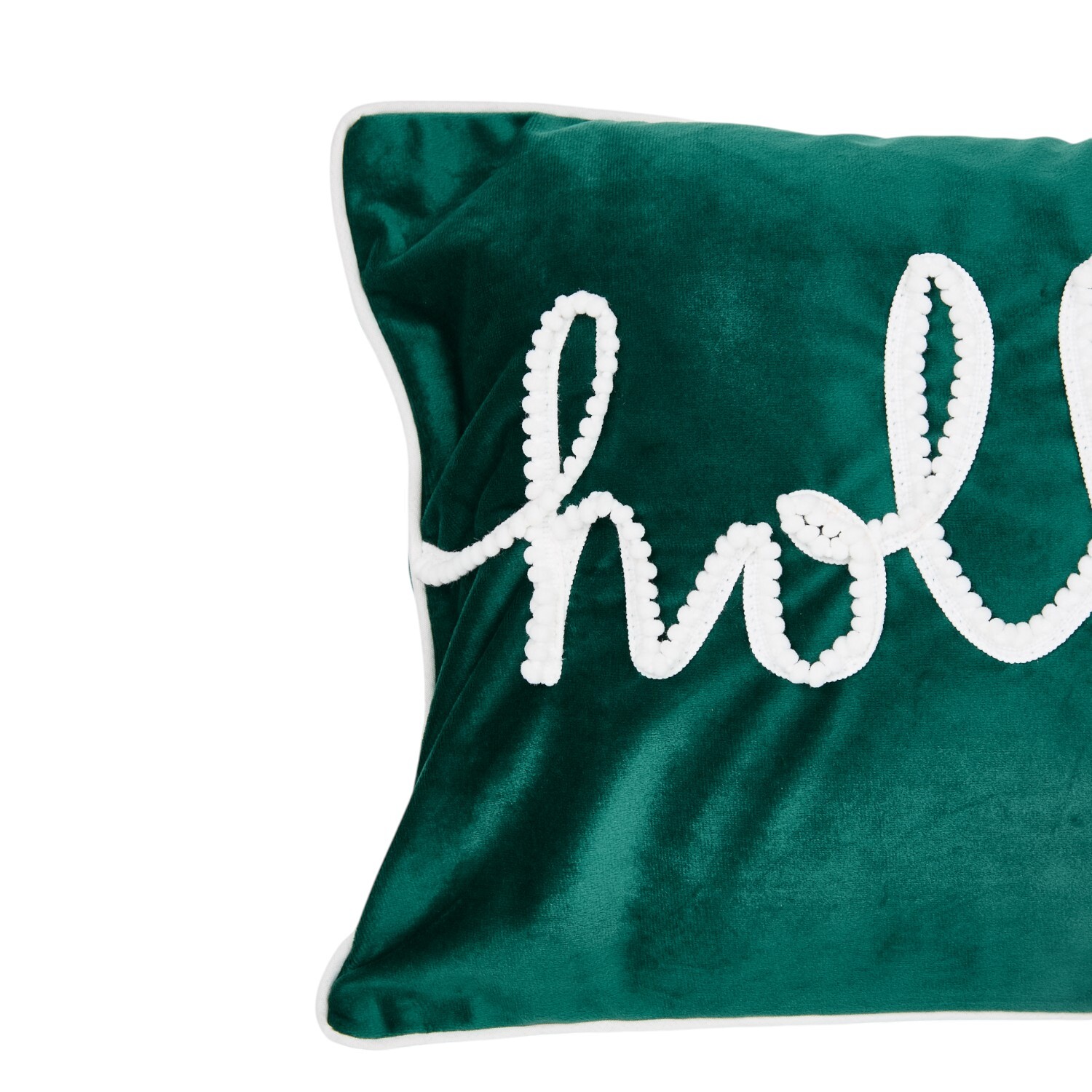 Holly Jolly Cushion Green Image 3