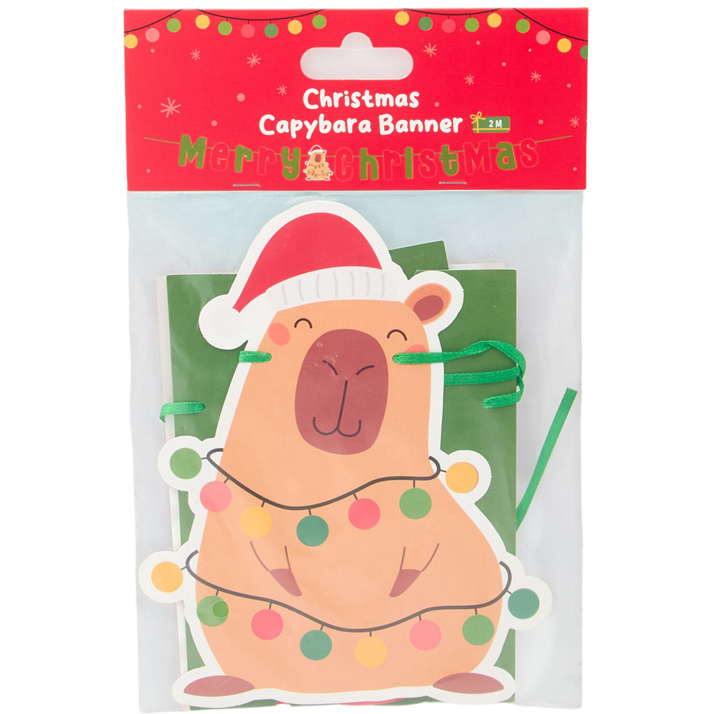 Christmas Capybara Banner Image 1