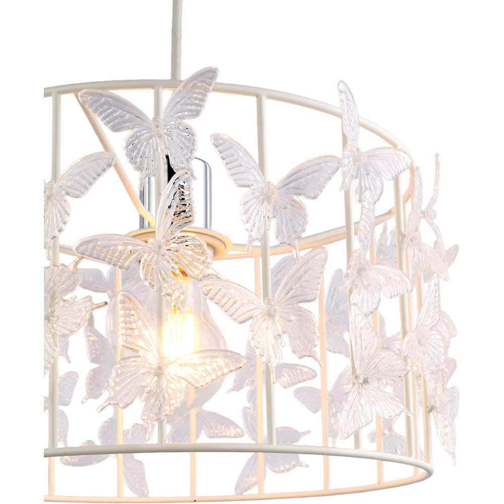 Zoe Butterfly Shade White Image 5