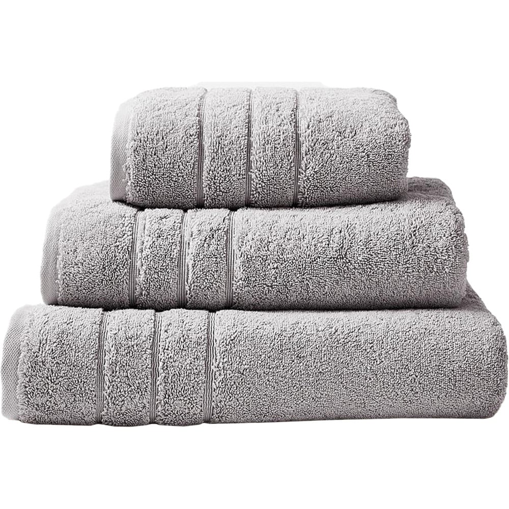 Allure Bath Fashions Smoke Grey Hotel Luxury Heavyweight Hand Towel Image 1