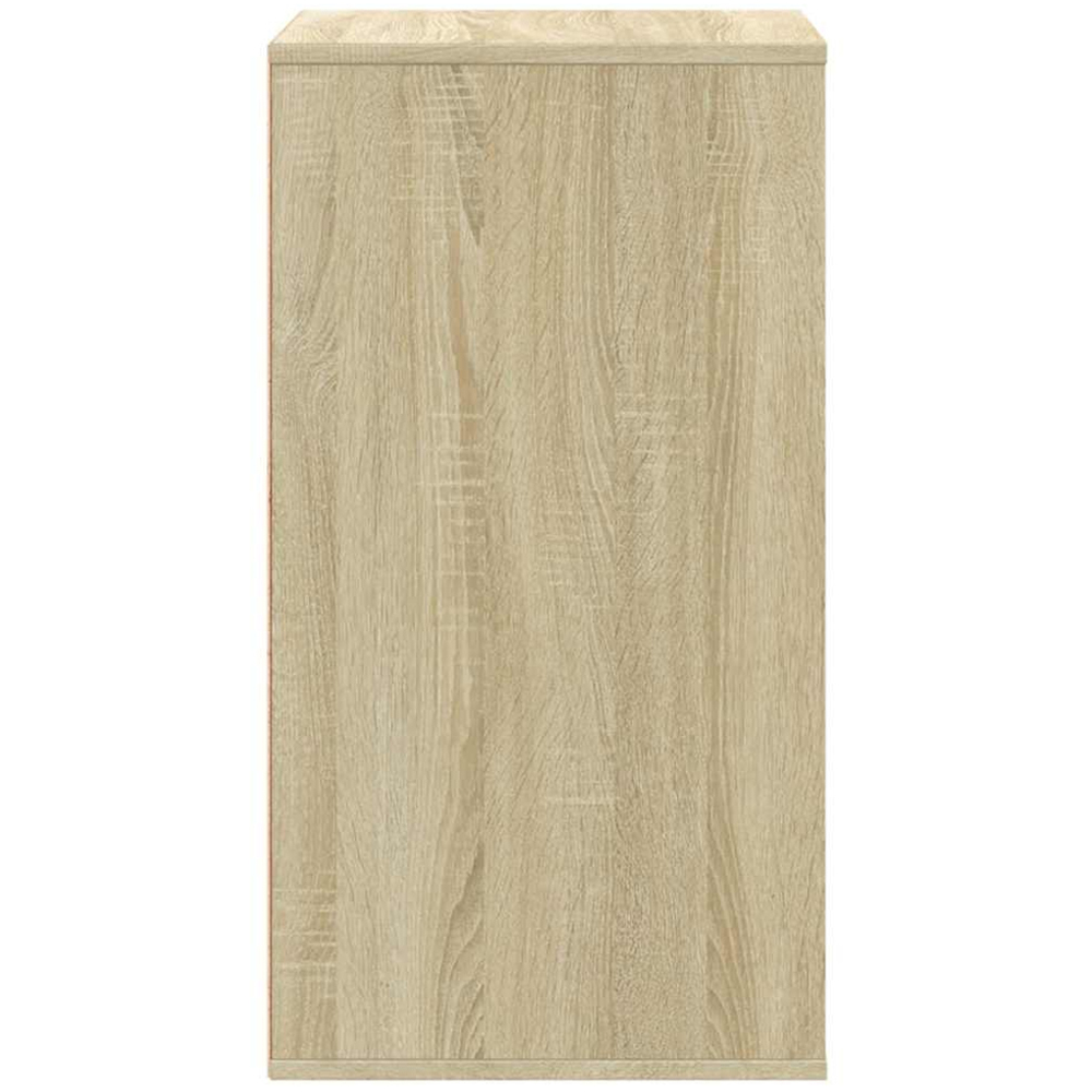 vidaXL 4 Drawer Artisanal Oak Wooden Chest of Drawers Image 6
