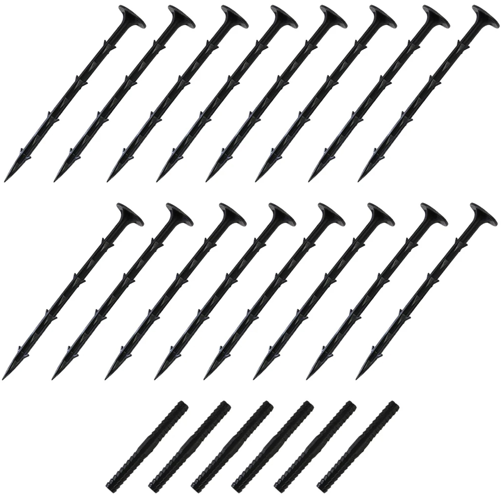 MonsterShop Terracotta 4ft 20 Pack Flexible Lawn Edging Image 3