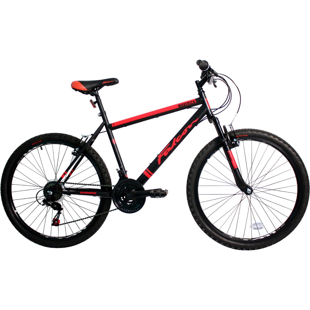 Falcon Maverick 26 inch Black and Red Mountain Bike Image 1