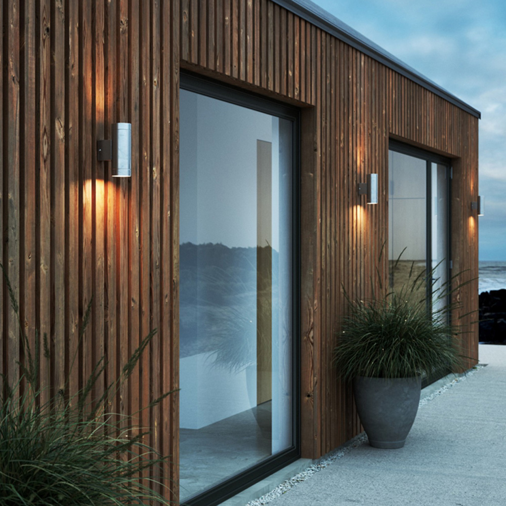Nordlux Tin Maxi Galvanised Double Wall Light Image 2