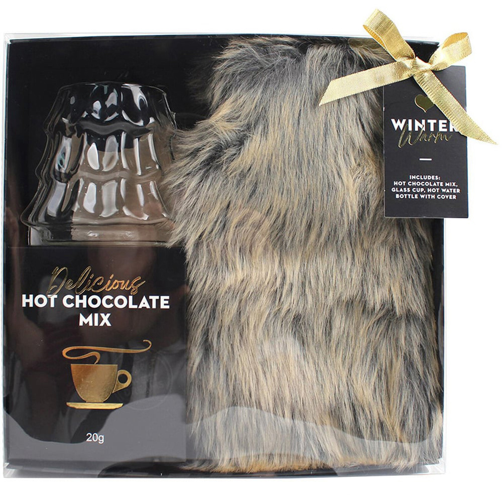Hot Water Bottle Set & Mug Image